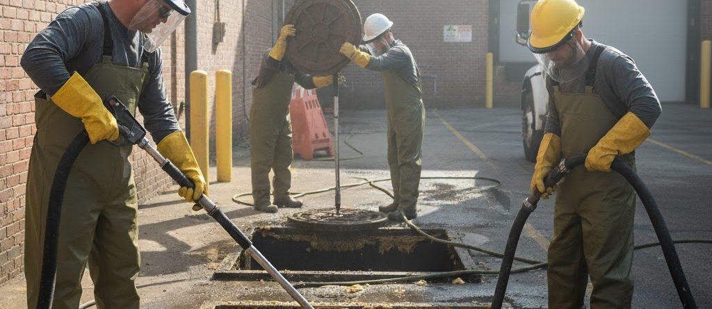 Limpieza de Cajas de Registro y de Grasa